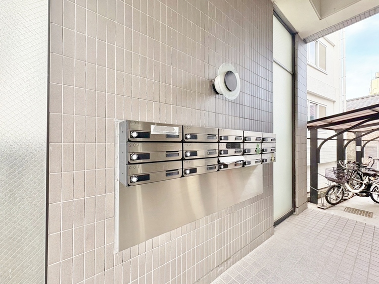 その他 郵便物を受け取るための郵便受けも、きちんと管理されています。