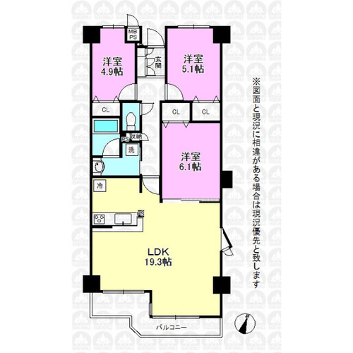 MCHアルカスマンション東大和の物件画像