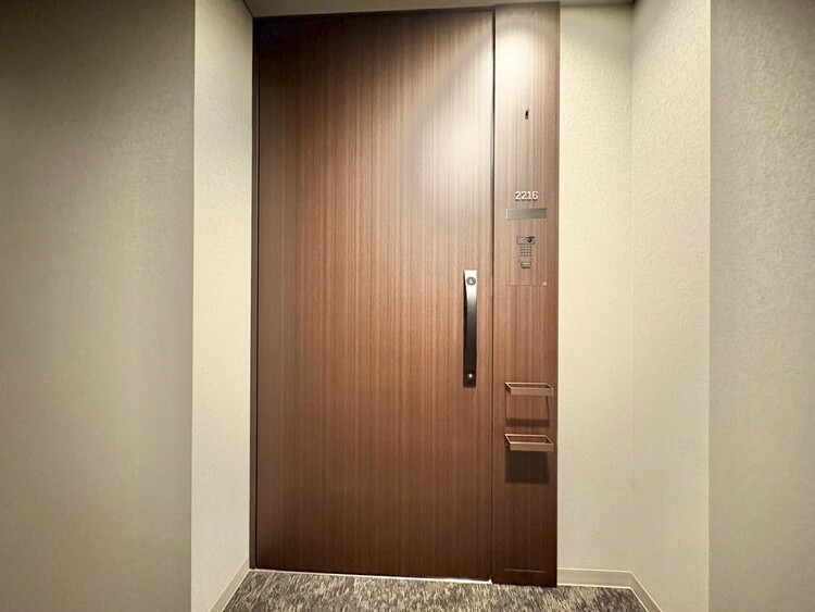 玄関 清潔感のある落ち着いた雰囲気の玄関です。