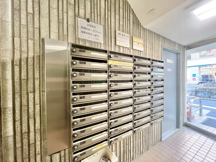 その他 郵便受けも、きちんと管理されています。