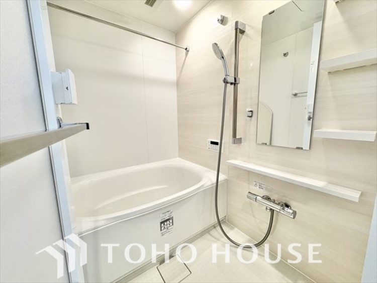 風呂 ◆プライベートな空間◆simpleだからrelaxできるんです。こころもからだもキレイさっぱり。