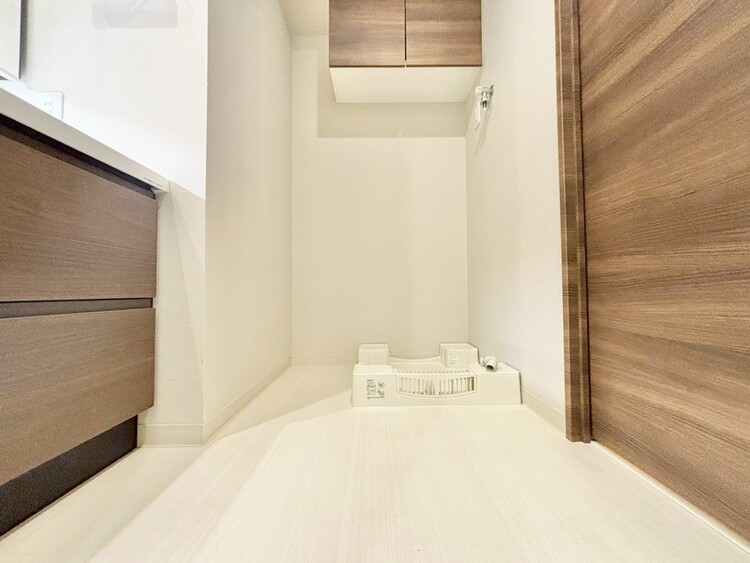 その他 十分な広さの脱衣所。