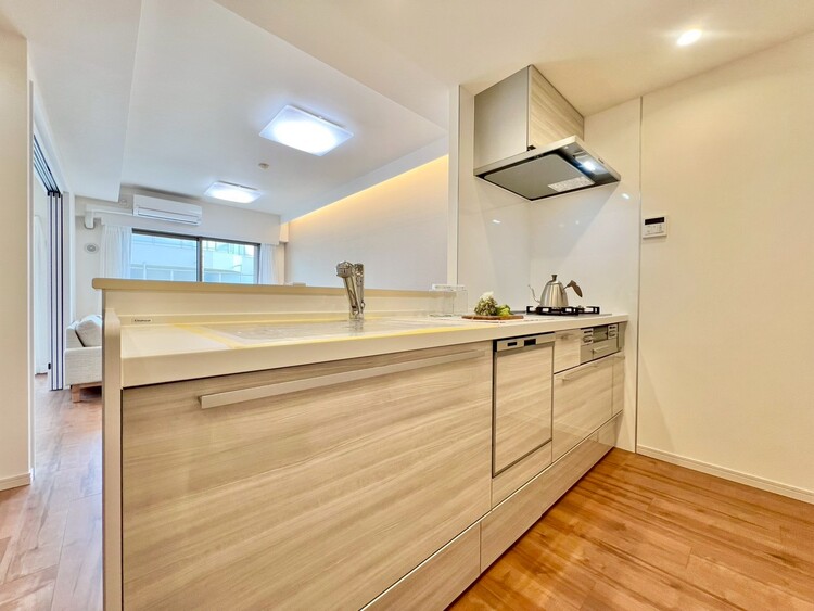 その他 開放感のあるキッチンスペース。調理をしながら、会話も弾みそうですね。