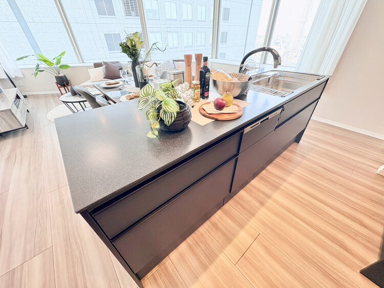 その他 使いやすくスタイリッシュなキッチン空間になっております。