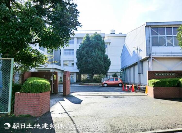 周辺 新羽中学校2100ｍ