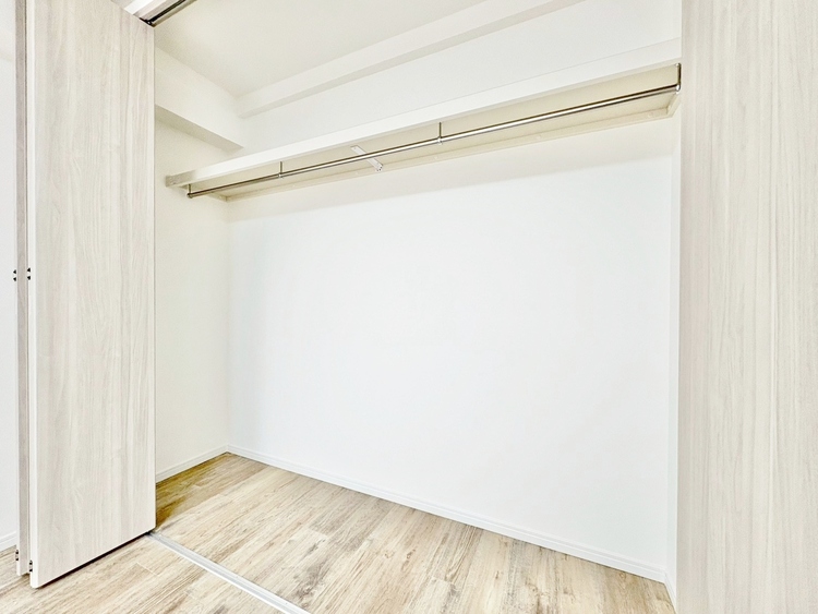 収納 居室にはクローゼットがあり、荷物もスッキリ収納して快適にお過ごしいただけます。