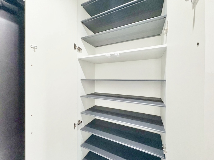 収納 暮らし心地を大きく左右する収納を、適材適所に配置し使い勝手を考慮しました。