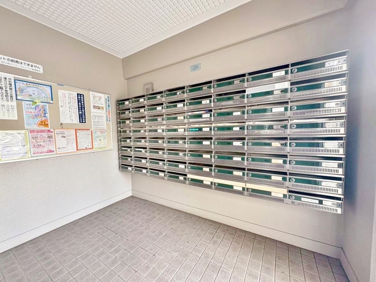 その他 郵便物を受け取るための郵便受けも、きちんと管理されています。