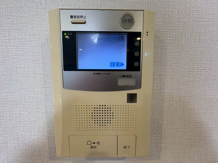 その他 誰が来てもわかる様にモニター付きインターホンを設置。