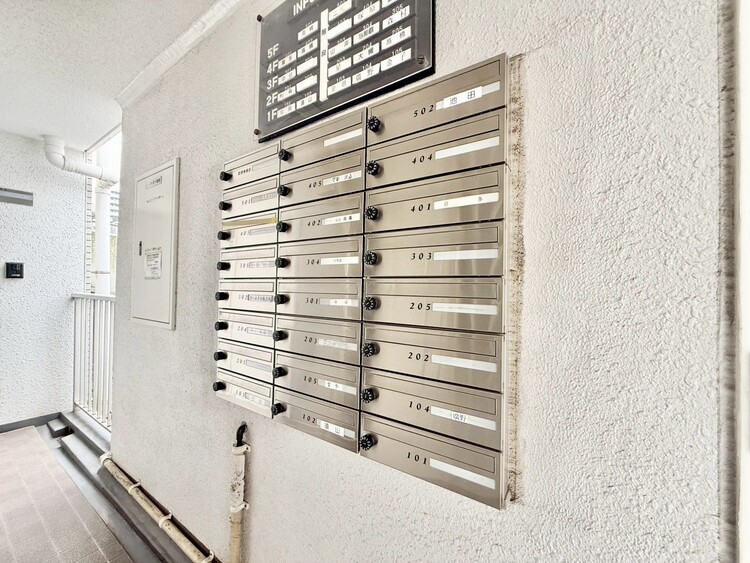 その他 郵便受けも、きちんと管理されています。