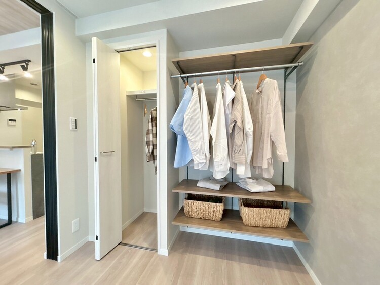 その他 家電やスーツケース、ストック品など何でも片付く嬉しい空間です。