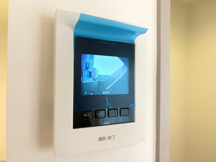 その他 誰が来てもわかる様にモニター付きインターホンを設置。