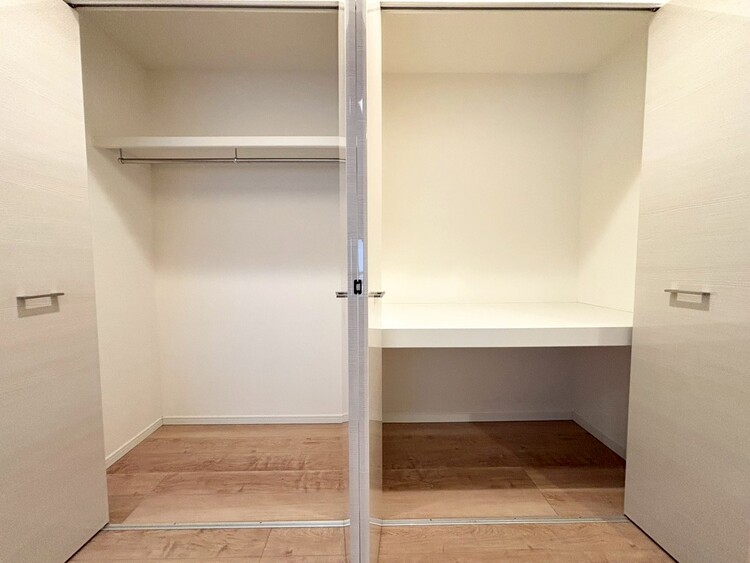その他 収納スペースが付いていて、お部屋を広く使っていただけます。