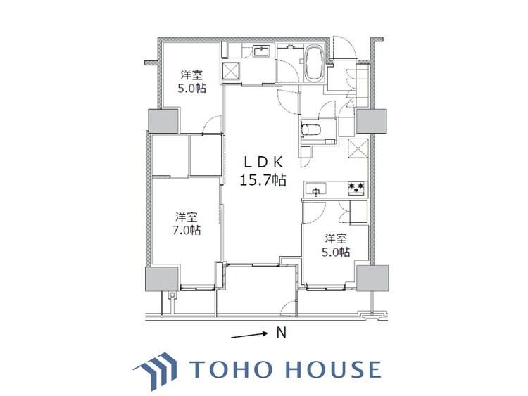 間取り 家族みんなの笑顔が、笑い声が絶えない幸せいっぱいのこの場所で新たな生活が始まる。