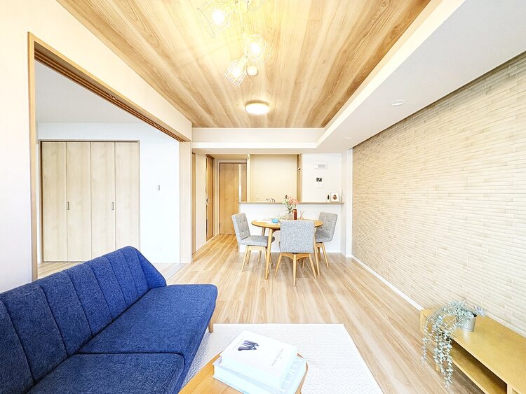 居間 「空間が織り成すひとつ先の住み心地」を演出します。