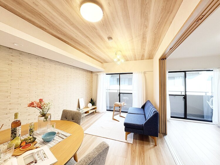 居間 ひとつひとつの空間に宿した機能性、そして美意識。