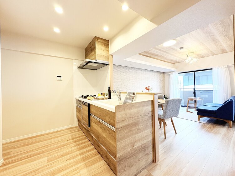 居間 過ごす時間が、たくさんの思い出として紡がれていく場所。