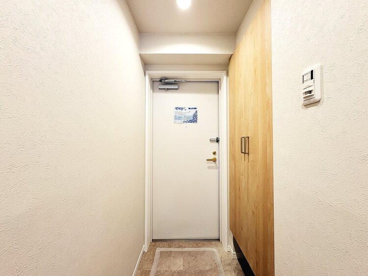 玄関 シューズボックスを完備した玄関です。