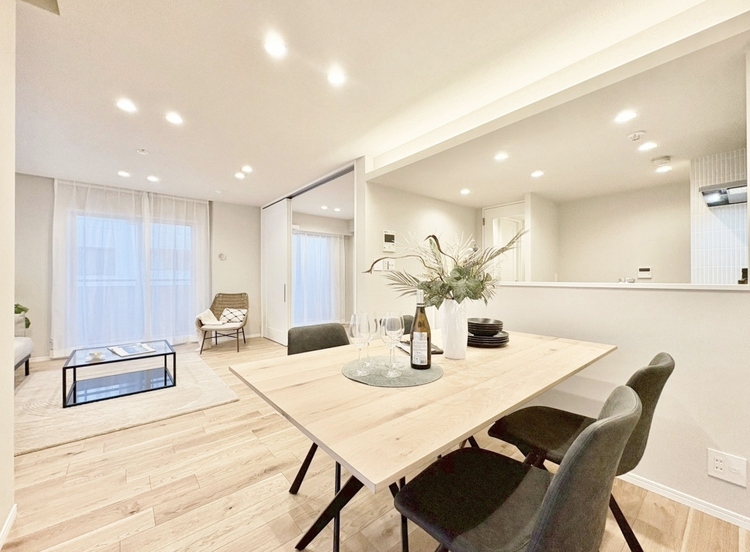 居間 「空間が織り成すひとつ先の住み心地」を演出します。