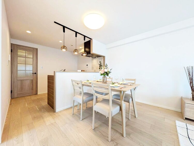 居間 ひとつひとつの空間に宿した機能性、そして美意識。