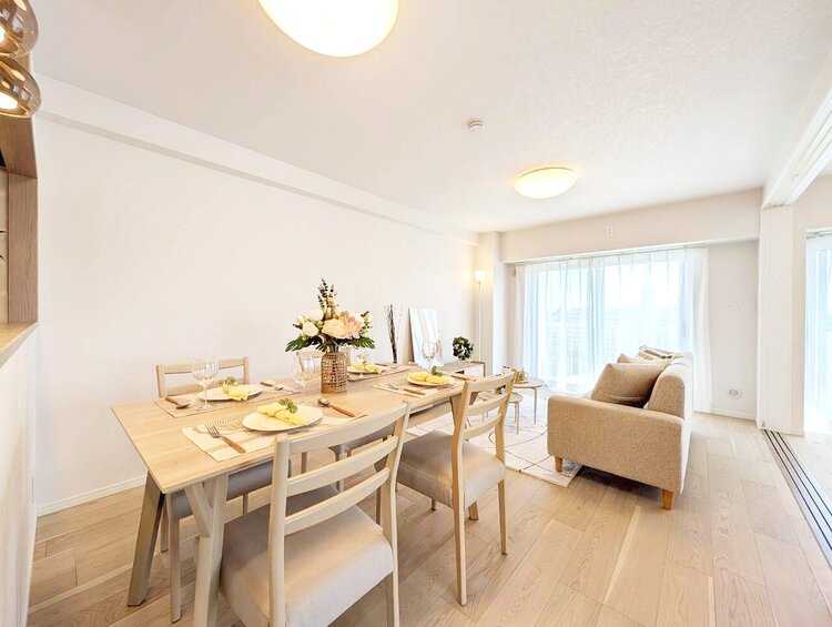 居間 過ごす時間が、たくさんの思い出として紡がれていく場所。