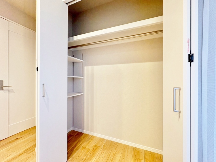 収納 暮らし心地を大きく左右する収納を、適材適所に配置し使い勝手を考慮しました。