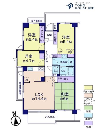 草加パーク・ホームズの物件画像