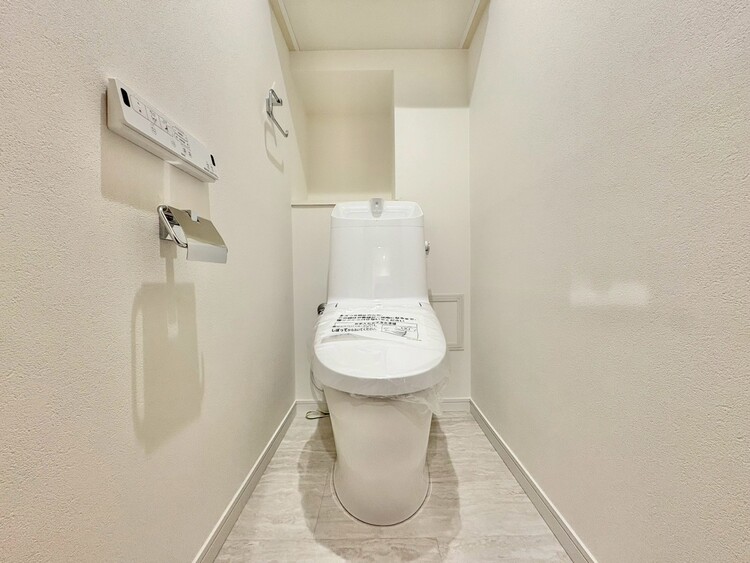 トイレ 暮らしの中のさりげないひとときの快適さにも、こだわりを、持って設備を配しております。