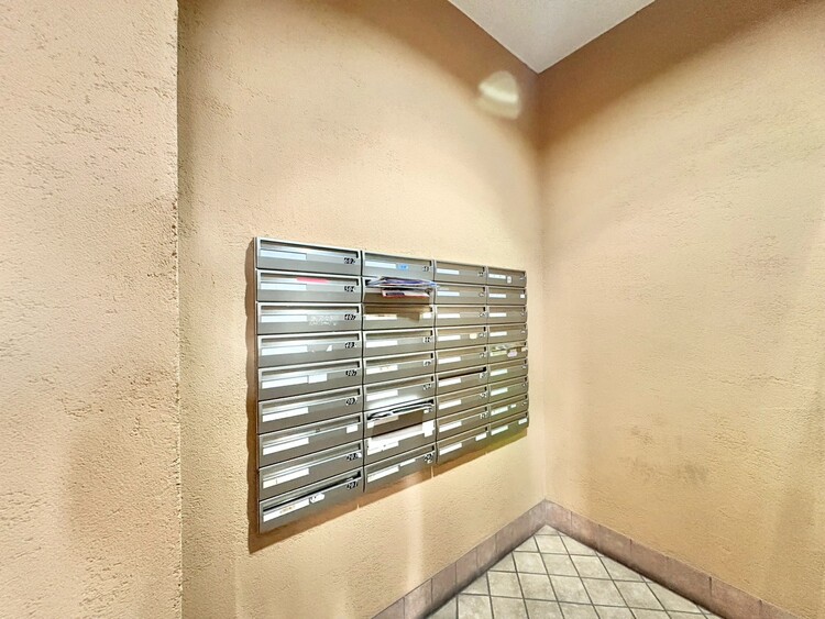 設備 郵便物を受け取るための郵便受けも、きちんと管理されています。