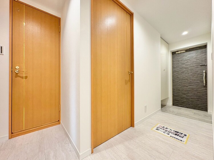 玄関 シューズボックスを完備した玄関です。