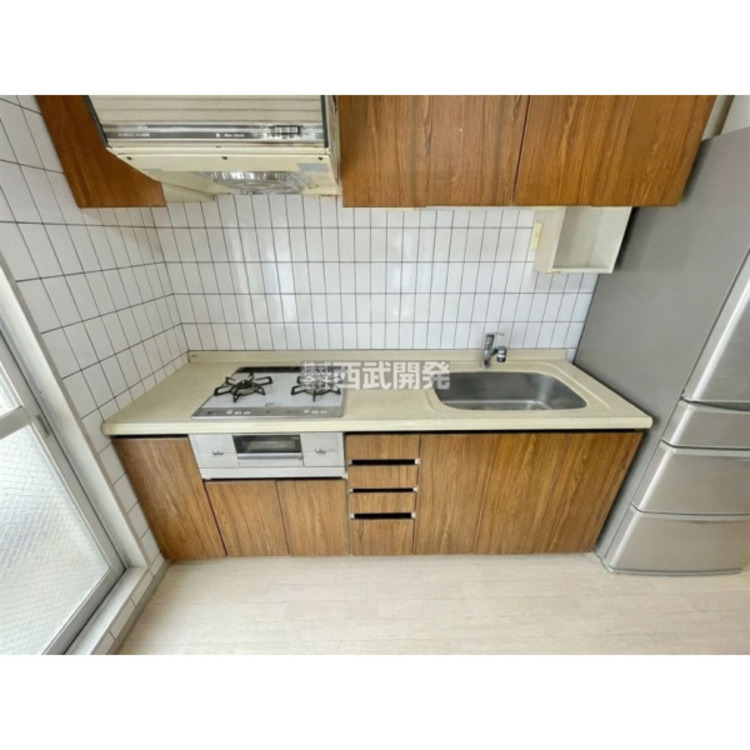 キッチン ＣＧ加工により家具、備品を消しています。