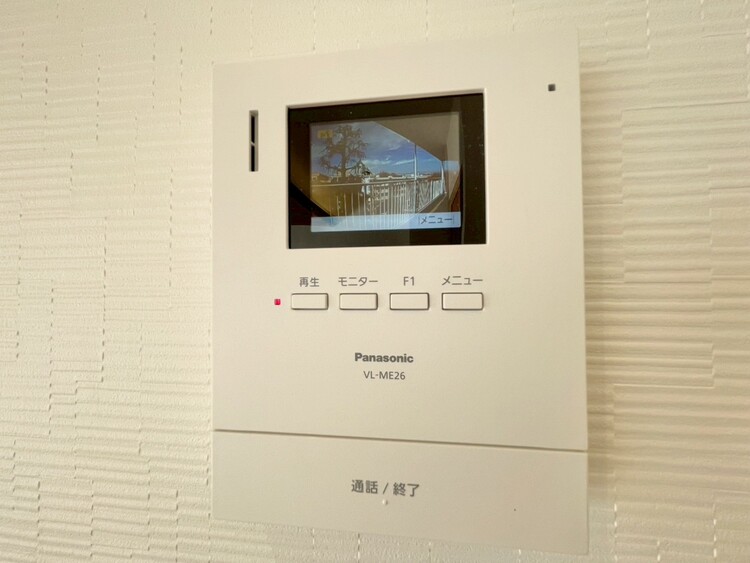 その他 誰が来てもわかる様にモニター付きインターホンを設置。