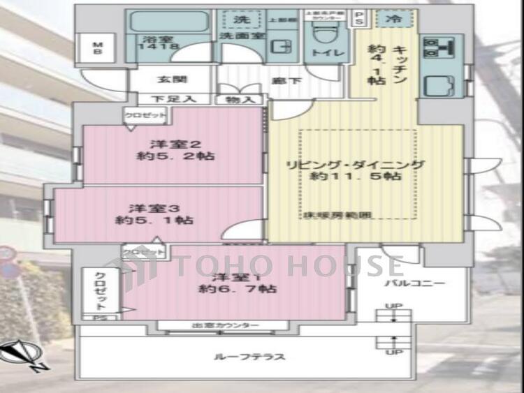 間取り 【間取り】イメージ画像を含みます。