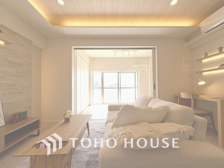 内装 【LIVING】◆家族◆愛する家族を一目で見渡せる。家族が集う空間。永遠に続く幸せな毎日を、ここで。