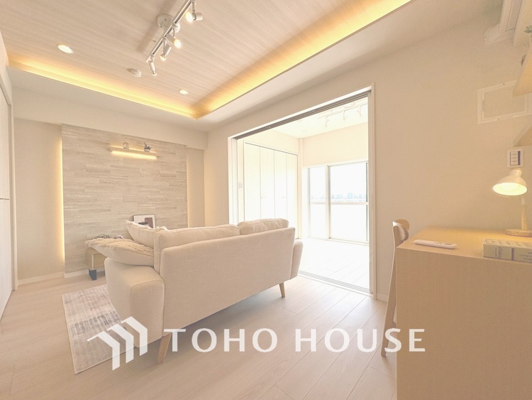 内装 【LIVING】◆Sunshine◆光が燦々と入り、いるだけで気持ちいい。「開放的でゆとりあるお部屋です。」