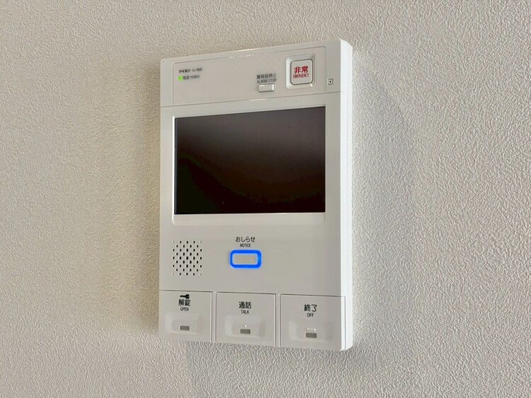 その他 誰が来てもわかる様にモニター付きインターホンを設置。