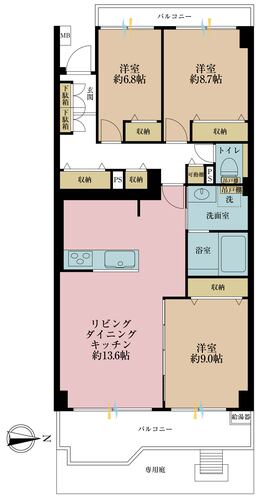 パークシティ溝の口Ｄ棟の画像