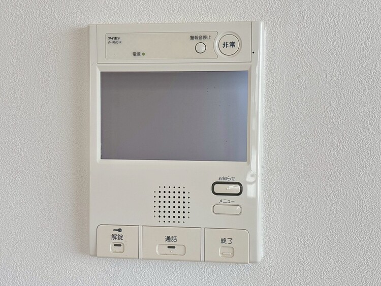 その他 誰が来てもわかる様にモニター付きインターホンを設置。