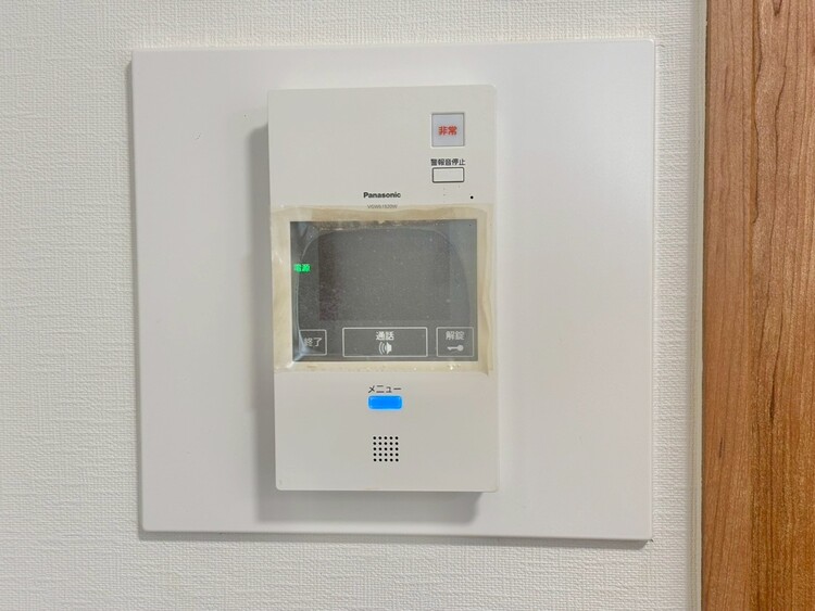 その他 誰が来てもわかる様にモニター付きインターホンを設置。