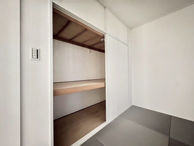 収納 居室にはクローゼットがあり、荷物もスッキリ収納して快適にお過ごしいただけます。