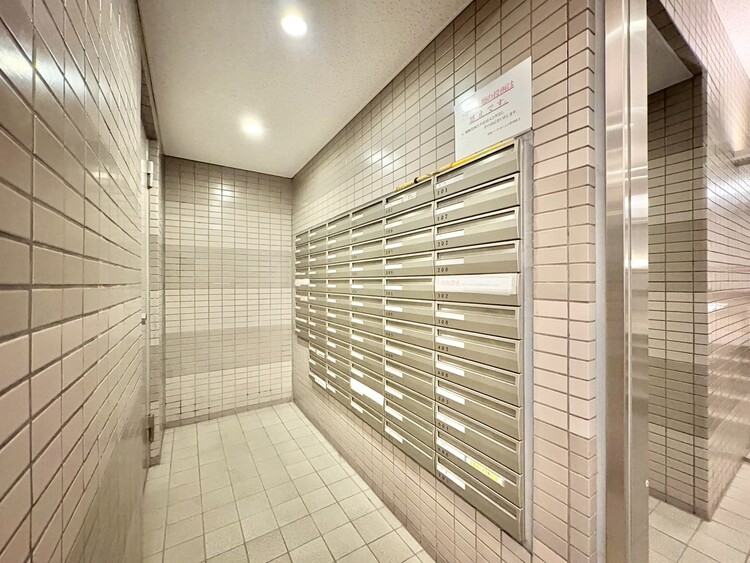 設備 郵便物を受け取るための郵便受けも、きちんと管理されています。