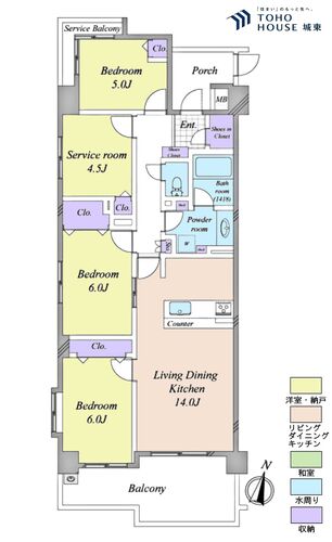 レーベンハイム志村プレノルガールの物件画像
