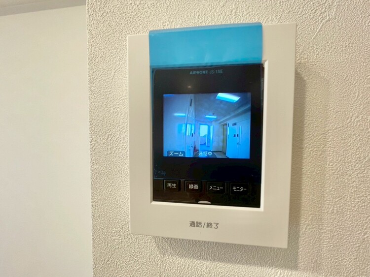 その他 誰が来てもわかる様にモニター付きインターホンを設置。