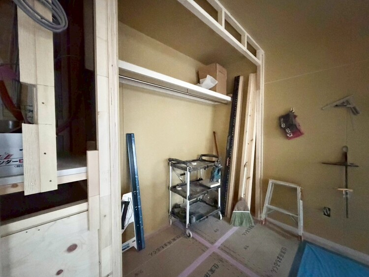 その他 家電やスーツケース、ストック品など何でも片付く嬉しい空間です。