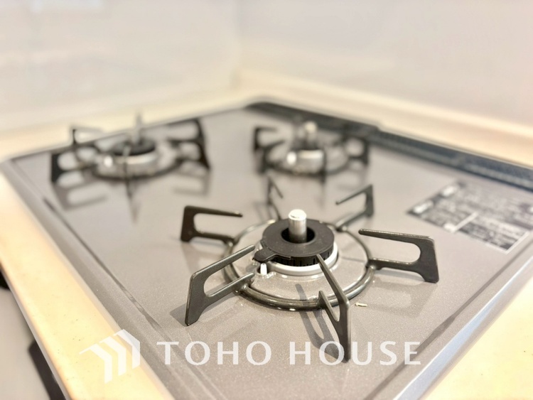 キッチン 【KITCHEN】◆家族のおはよう◆の声を笑顔で迎えてあげられるシステムキッチン。朝ごはんが楽しみでちょっと早起きしたくなるんです。