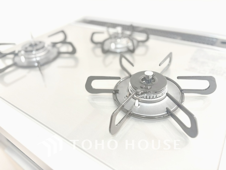 キッチン 【KITCHEN】◆家族のおはよう◆の声を笑顔で迎えてあげられるシステムキッチン。朝ごはんが楽しみでちょっと早起きしたくなるんです。