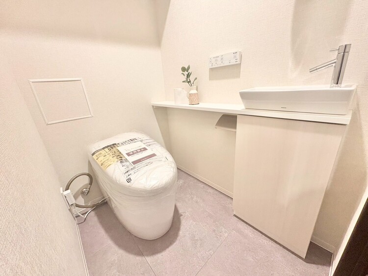 その他 清潔感の高いお手洗い。