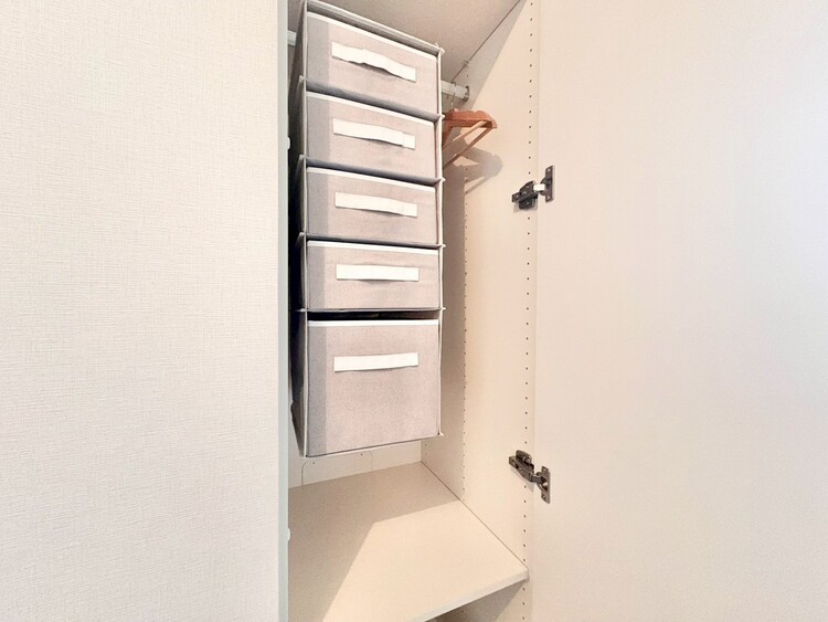 その他 収納スペースが付いていて、お部屋を広く使っていただけます。