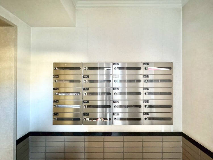 その他 郵便物を受け取るための郵便受けも、きちんと管理されています。