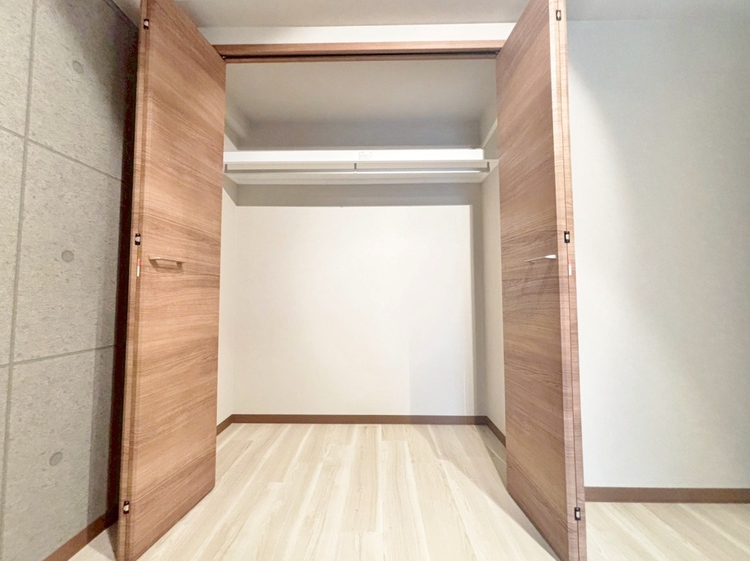 収納 居室にはクローゼットがあり、荷物もスッキリ収納して快適にお過ごしいただけます。